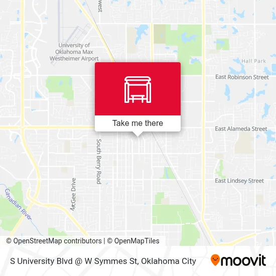 S University Blvd @ W Symmes St map
