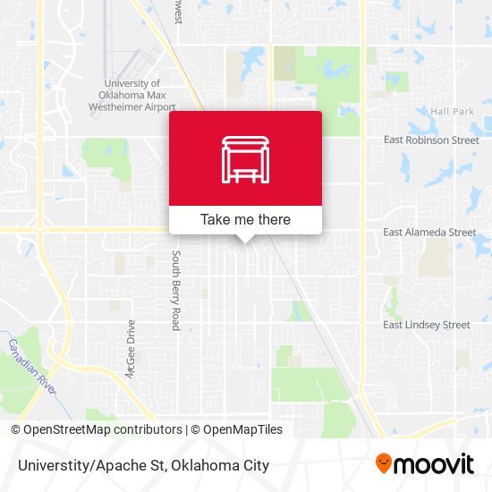 Mapa de Universtity/Apache St