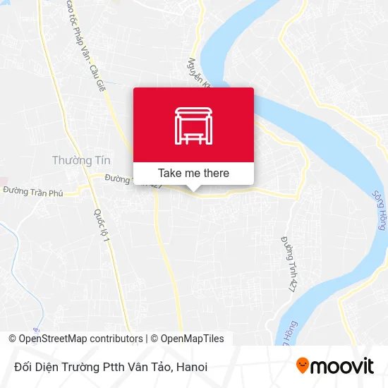 Đối Diện Trường Ptth Vân Tảo map