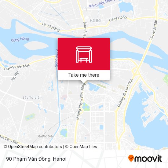 90 Phạm Văn Đồng map