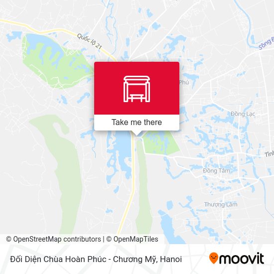 Đối Diện Chùa Hoàn Phúc - Chương Mỹ map