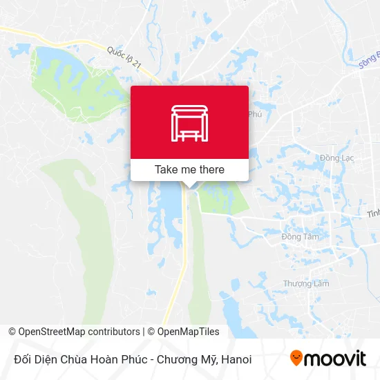 Đối Diện Chùa Hoàn Phúc - Chương Mỹ map