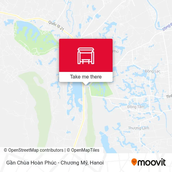 Gần Chùa Hoàn Phúc - Chương Mỹ map