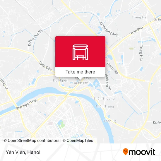 Yên Viên map