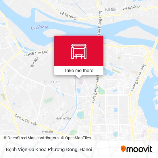 Bệnh Viện Đa Khoa Phương Đông map