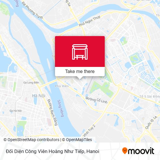 Đối Diện Công Viên Hoàng Như Tiếp map