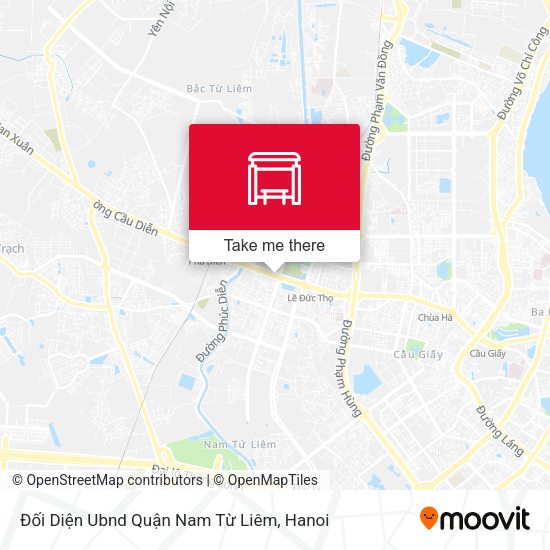 Đối Diện Ubnd Quận Nam Từ Liêm map