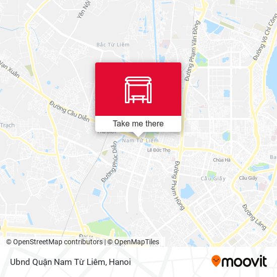 Ubnd Quận Nam Từ Liêm map