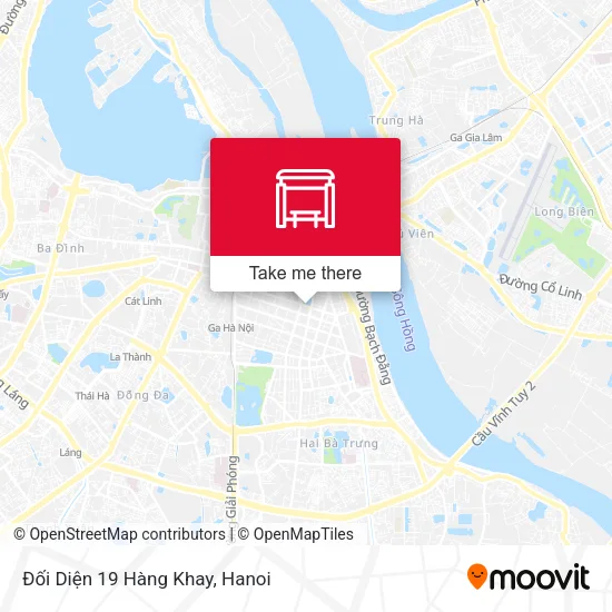 Đối Diện 19 Hàng Khay map