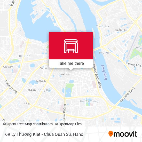 69 Lý Thường Kiệt - Chùa Quán Sứ map