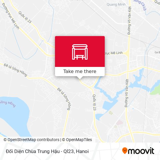 Đối Diện Chùa Trung Hậu - Ql23 map