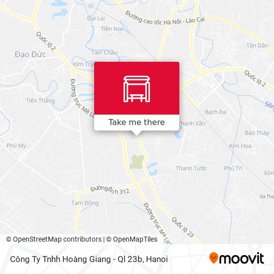 Công Ty Tnhh Hoàng Giang - Ql 23b map