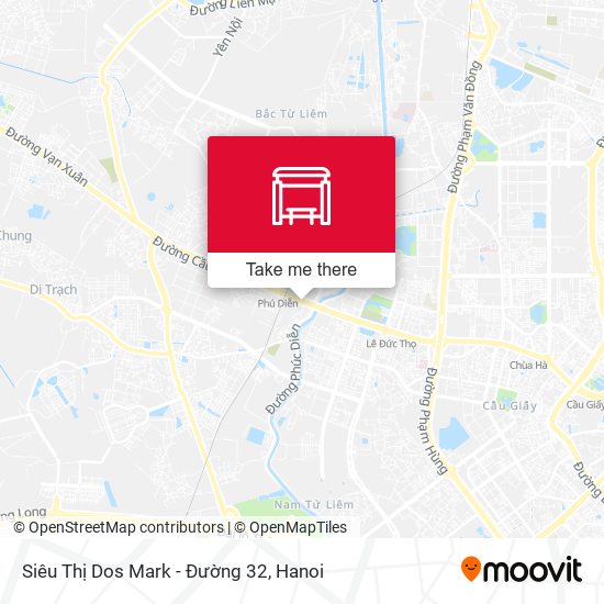 Siêu Thị Dos Mark - Đường 32 map