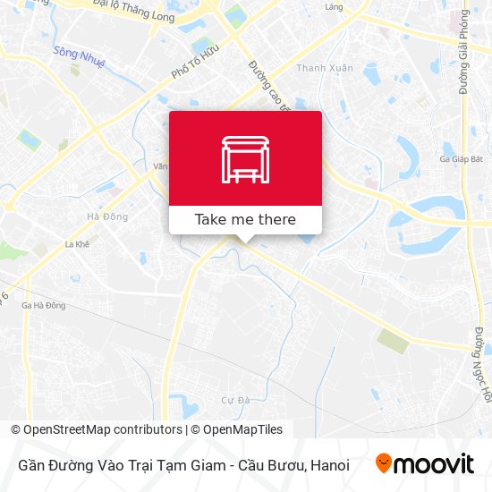 Gần Đường Vào Trại Tạm Giam - Cầu Bươu map