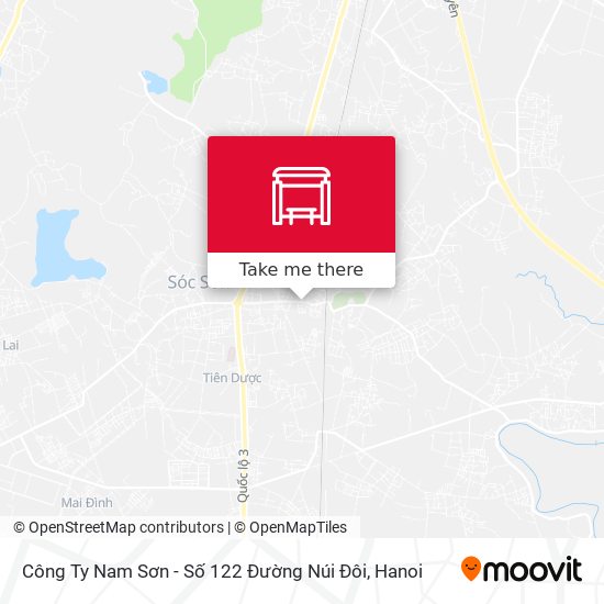 Công Ty Nam Sơn - Số 122 Đường Núi Đôi map