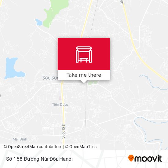 Số 158 Đường Núi Đôi map
