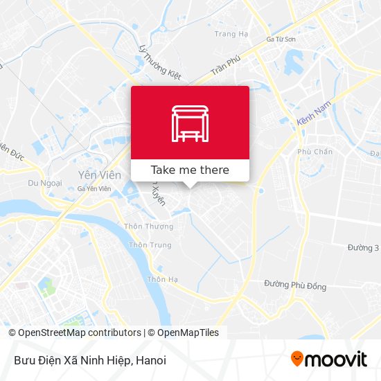 Bưu Điện Xã Ninh Hiệp map