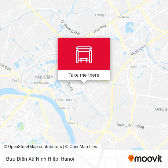 Bưu Điện Xã Ninh Hiệp map