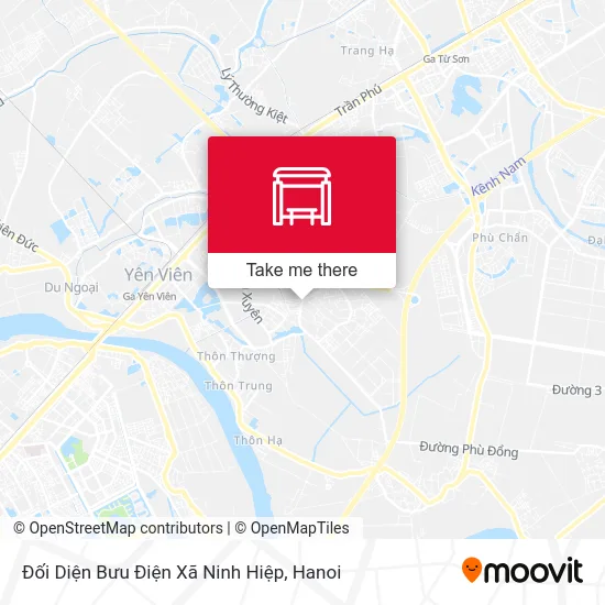 Đối Diện Bưu Điện Xã Ninh Hiệp map