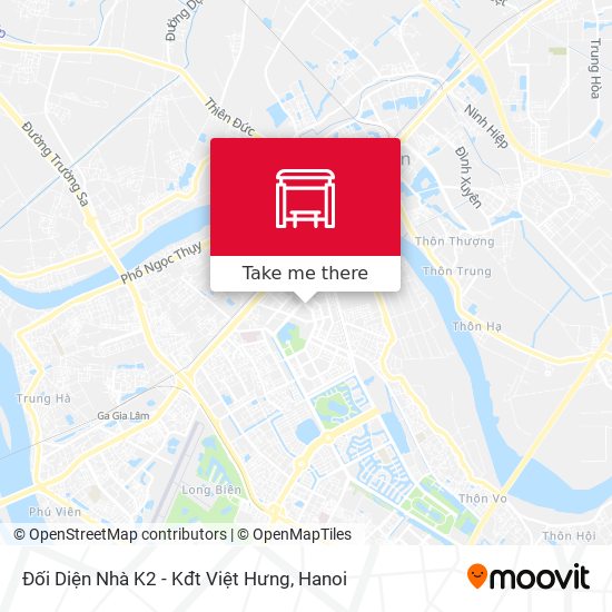 Đối Diện Nhà K2 - Kđt Việt Hưng map
