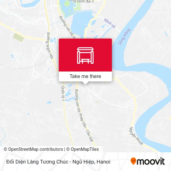 Đối Diện Làng Tương Chúc - Ngũ Hiệp map