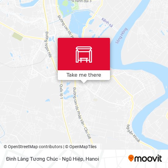 Đình Làng Tương Chúc - Ngũ Hiệp map