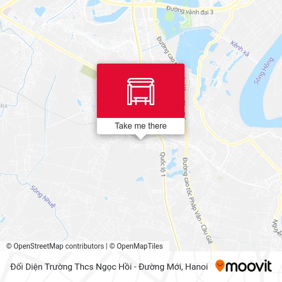 Đối Diện Trường Thcs Ngọc Hồi - Đường Mới map
