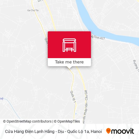 Cửa Hàng Điện Lạnh Hằng - Dịu - Quốc Lộ 1a map