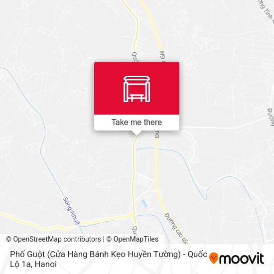 Phố Guột (Cửa Hàng Bánh Kẹo Huyền Tường) - Quốc Lộ 1a map
