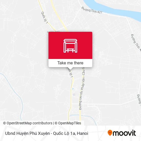 Ubnd Huyện Phú Xuyên - Quốc Lộ 1a map