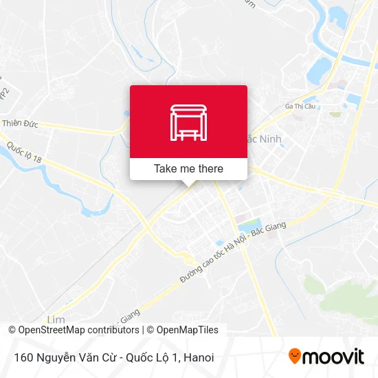 160 Nguyễn Văn Cừ - Quốc Lộ 1 map