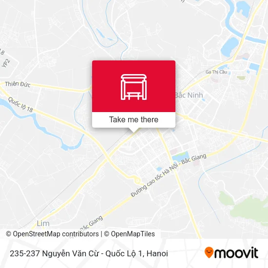 235-237 Nguyễn Văn Cừ - Quốc Lộ 1 map