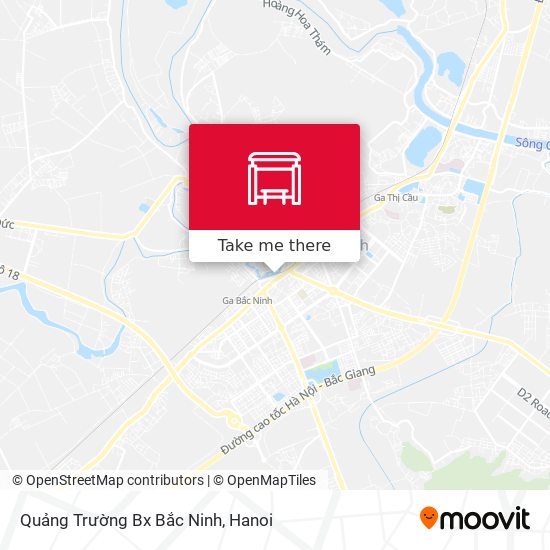 Quảng Trường Bx Bắc Ninh map