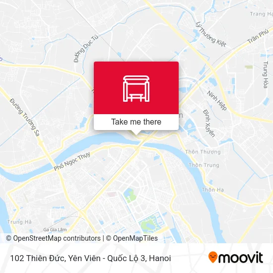 102 Thiên Đức, Yên Viên - Quốc Lộ 3 map