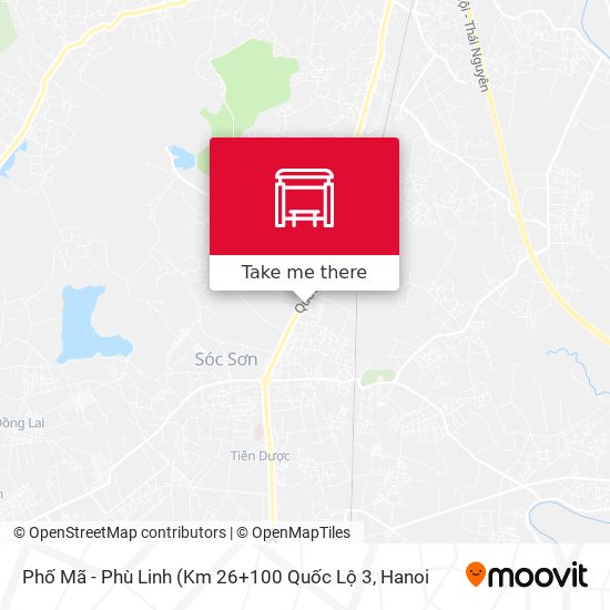 Phố Mã - Phù Linh map
