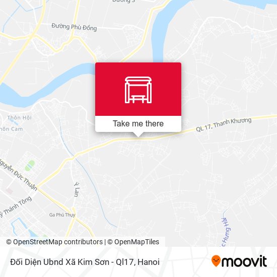 Đối Diện Ubnd Xã Kim Sơn  - Ql17 map