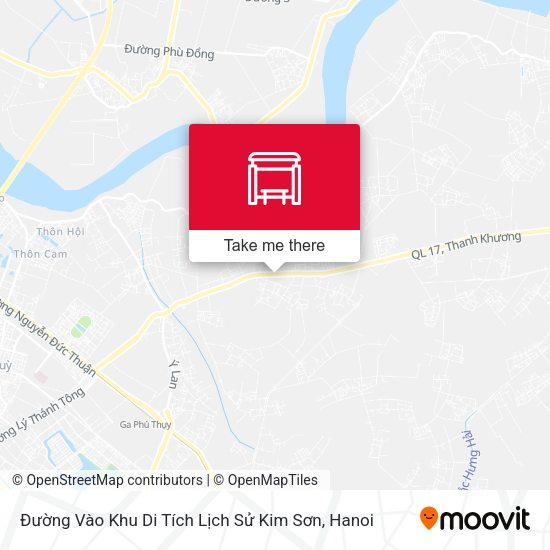 Đường Vào Khu Di Tích Lịch Sử Kim Sơn map