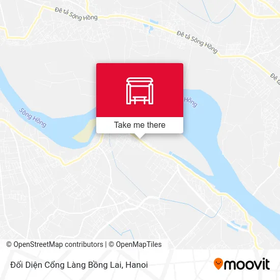 Đối Diện Cổng Làng Bồng Lai map