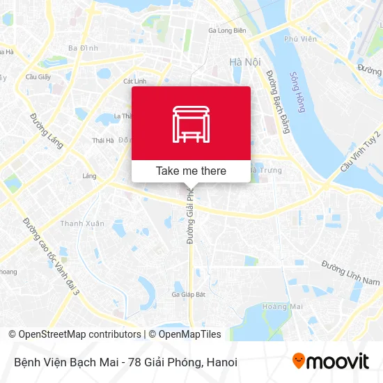 Bệnh Viện Bạch Mai - 78 Giải Phóng map