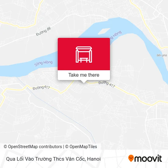 Qua Lối Vào Trường Thcs Vân Cốc map