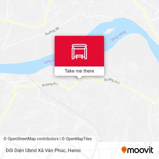 Đối Diện Ubnd Xã Vân Phúc map