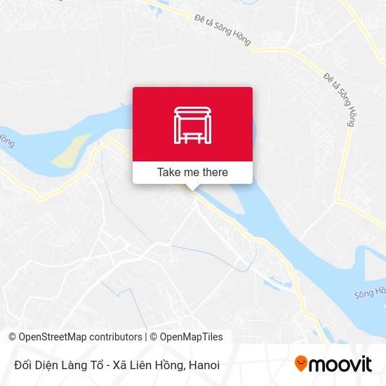 Đối Diện Làng Tổ - Xã Liên Hồng map