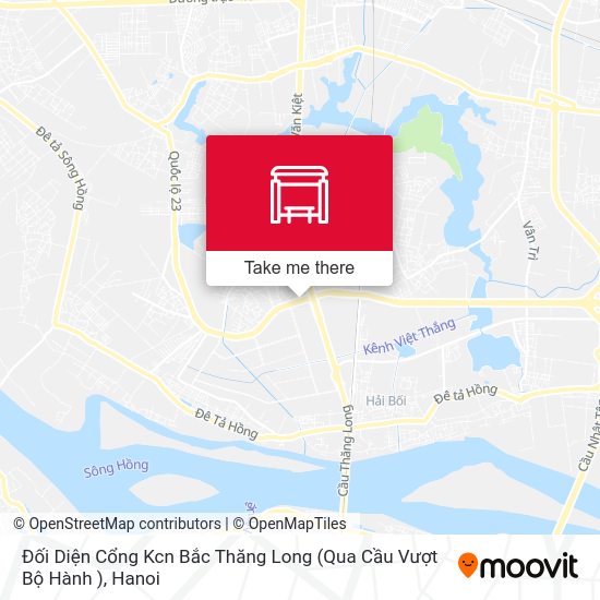 Đối Diện Cổng Kcn Bắc Thăng Long (Qua Cầu Vượt Bộ Hành ) map