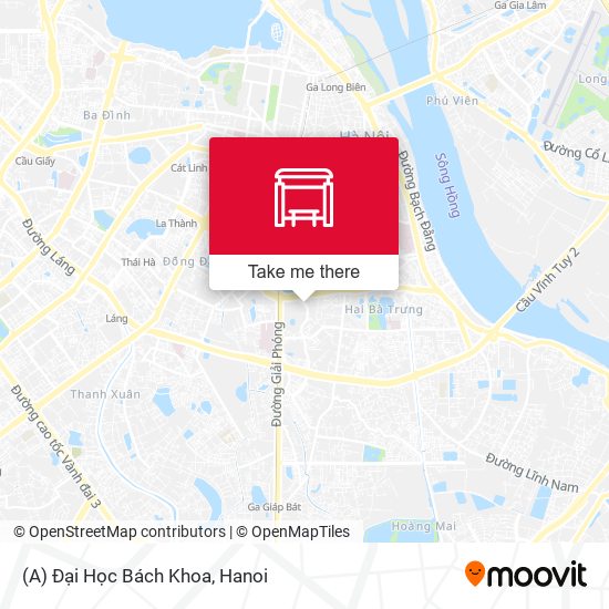 (A) Đại Học Bách Khoa map