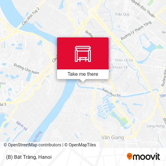 (B) Bát Tràng map