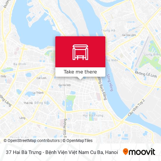 37 Hai Bà Trưng - Bệnh Viện Việt Nam Cu Ba map