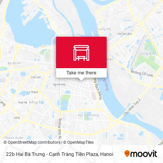 22b Hai Bà Trưng - Cạnh Tràng Tiền Plaza map
