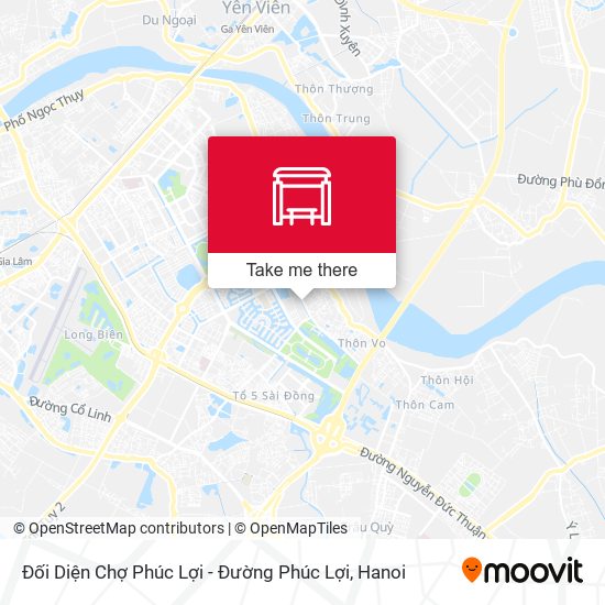 Đối Diện Chợ Phúc Lợi - Đường Phúc Lợi map