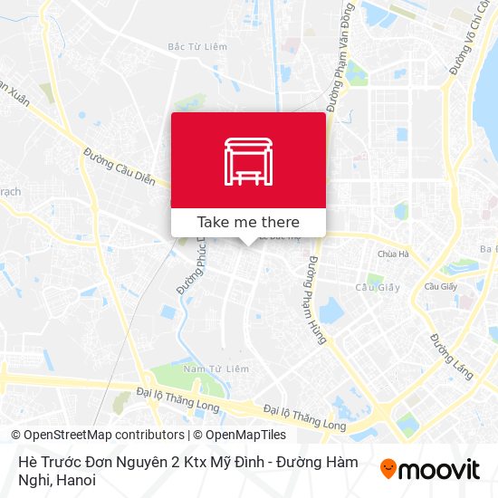 Hè Trước Đơn Nguyên 2 Ktx Mỹ Đình - Đường Hàm Nghi map