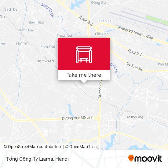Tổng Công Ty Liama map